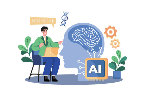 M737_Artificial intelligence Illustration Pack 2
