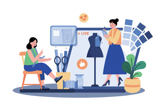 M736_ Social Network Illustration Pack