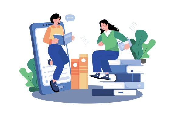 M736_ Social Network Illustration Pack