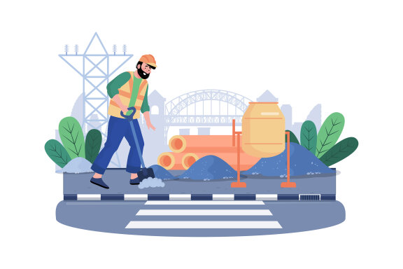 M735_Construction Services Illustration Pack 2
