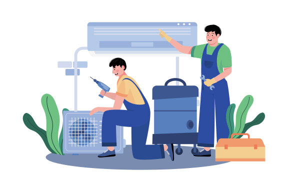 M735_Construction Services Illustration Pack 2