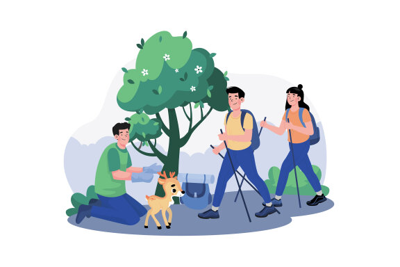 M734_Morning Activity Illustration Pack 2