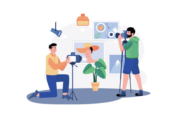 M734_Morning Activity Illustration Pack 2