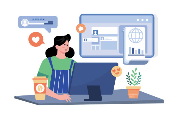 M733_Customer Support Illustration Pack 1