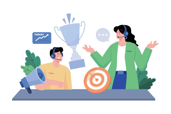 M733_Customer Support Illustration Pack 1