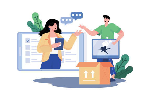 M733_Customer Support Illustration Pack 2