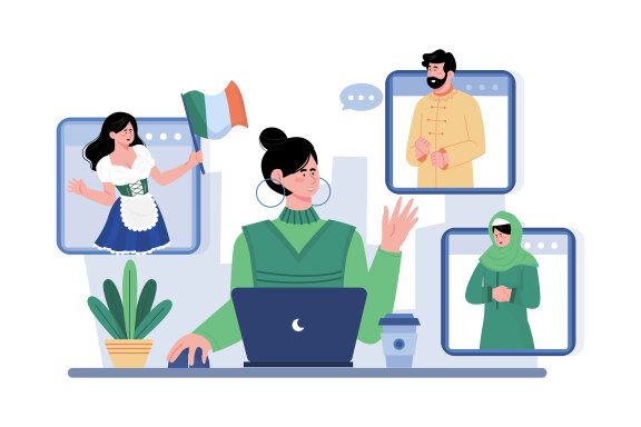 M733_Customer Support Illustration Pack 2