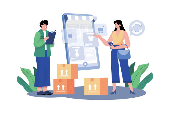 M733_Customer Support Illustration Pack 2