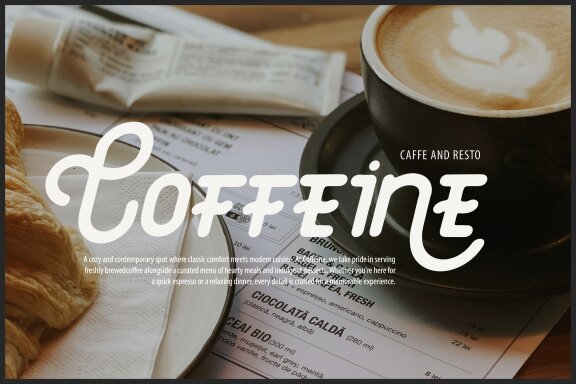 Kanita Aquieloz | Monoline Script Typeface