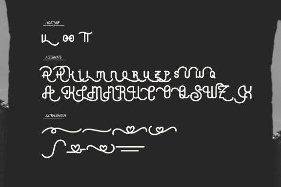 Kanita Aquieloz | Monoline Script Typeface