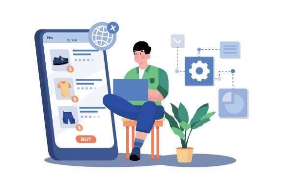 M727_Digital Marketing Illustration Pack 2