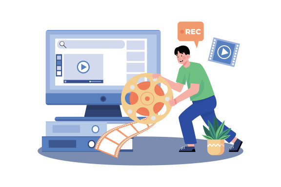 M727_Digital Marketing Illustration Pack 2