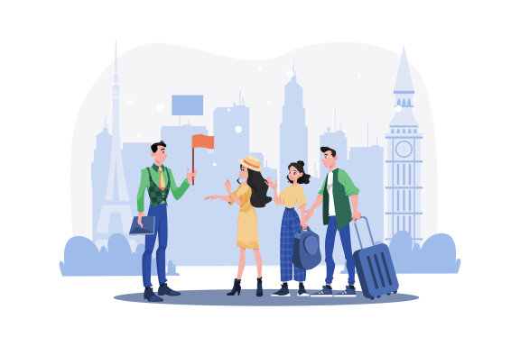 M719_Travel & Vacation Illustration Pack