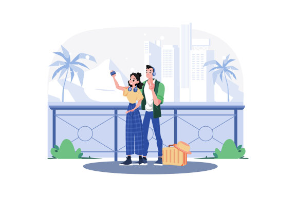 M719_Travel & Vacation Illustration Pack
