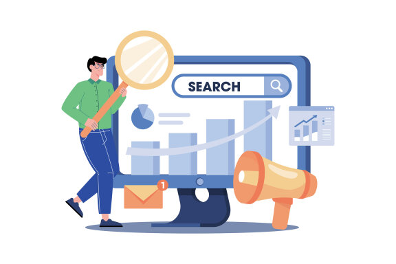 M715_SEO & Marketing FREE Illustration Pack 1
