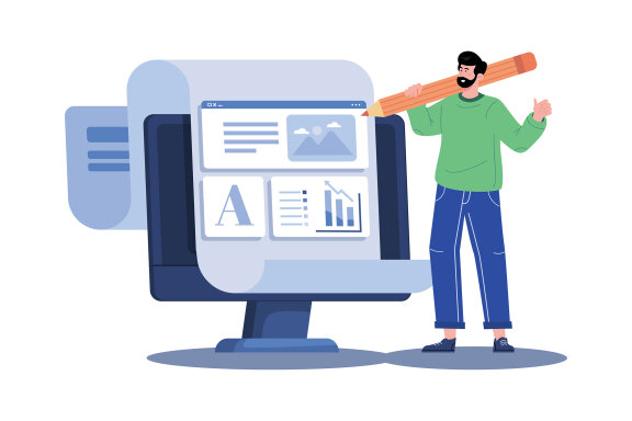 M715_SEO & Marketing FREE Illustration Pack 1
