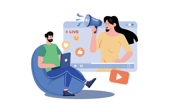 M715_SEO & Marketing FREE Illustration Pack 1
