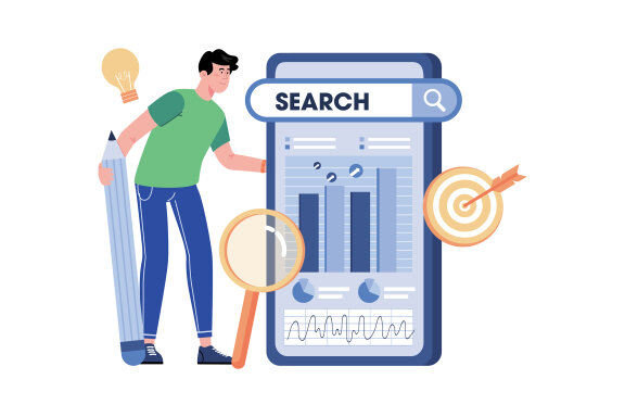 M715_SEO & Marketing FREE Illustration Pack 1