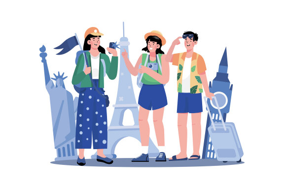 M711_Travel & Vacation Illustration Pack 1