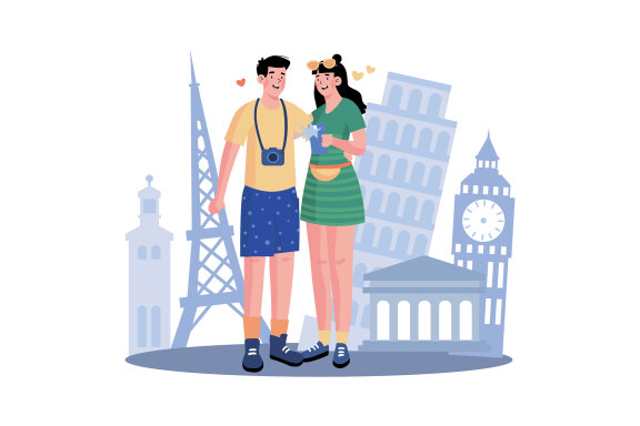 M711_Travel & Vacation Illustration Pack 1