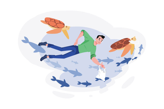 M707_Green Living FREE Illustration Pack
