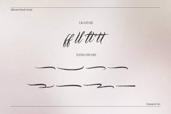 Alfrenio | Handwritten Brush Script