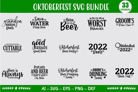 Oktoberfest SVG Bundle