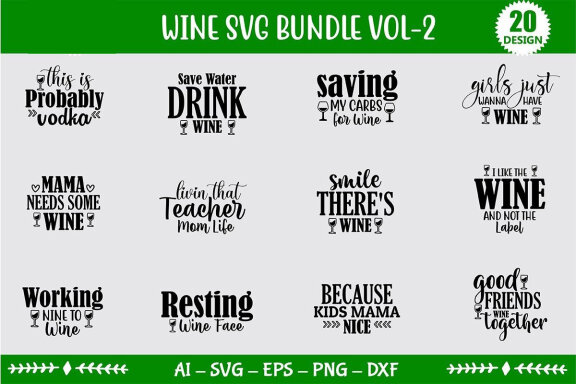 Vine SVG Bundle