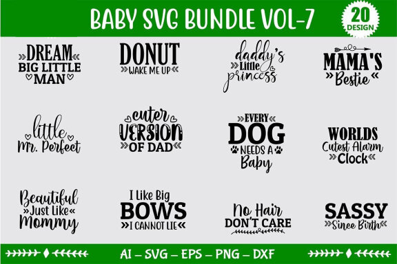 Baby SVG Bundle