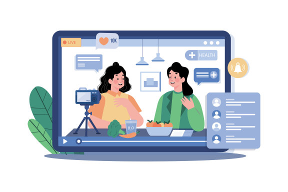 M698_Video Streaming Illustration Pack 1