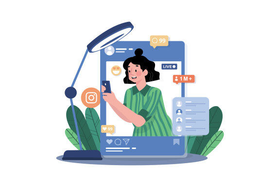 M698_Video Streaming Illustration Pack 2