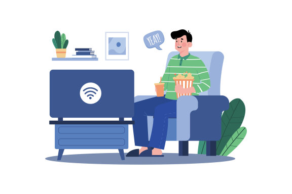 M698_Video Streaming Illustration Pack 2