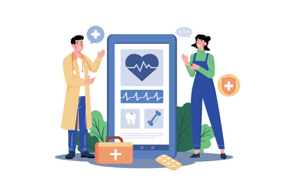M691_Healthcare & Medical Illustration Pack