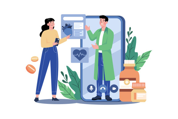 M691_Healthcare & Medical Illustration Pack