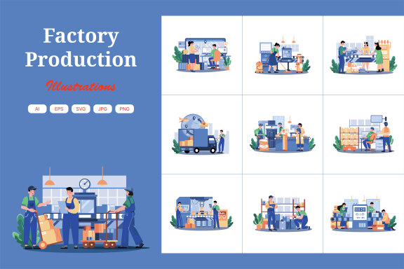 M683_Factory Illustration Pack 1
