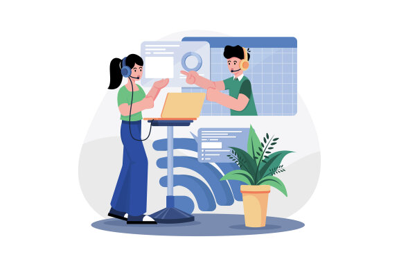 M681_Business Activities Illustration Pack 