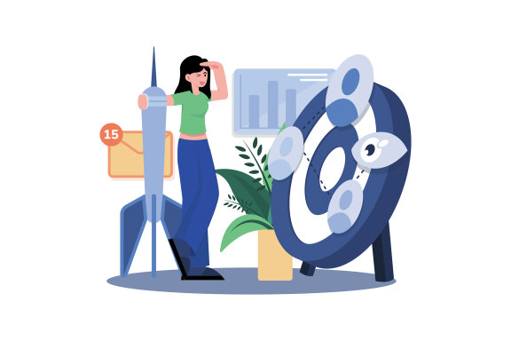 M677_Digital Marketing Illustration Pack