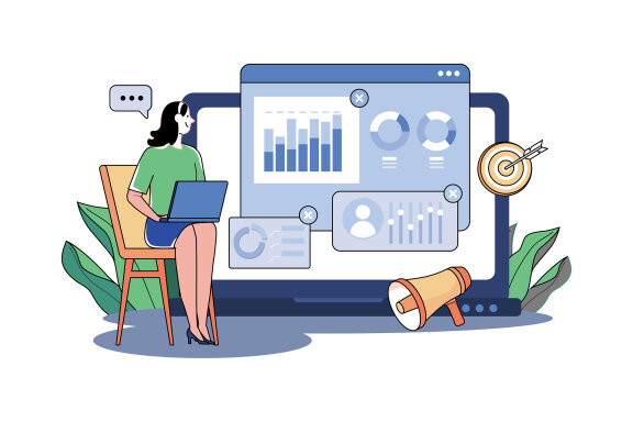 M675_Digital Marketing Illustration Pack 1