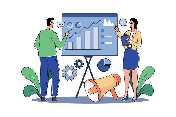 M675_Digital Marketing Illustration Pack 1