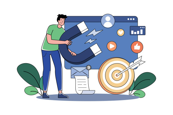 M675_Digital Marketing Illustration Pack 1