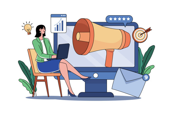M675_Digital Marketing Illustration Pack 1