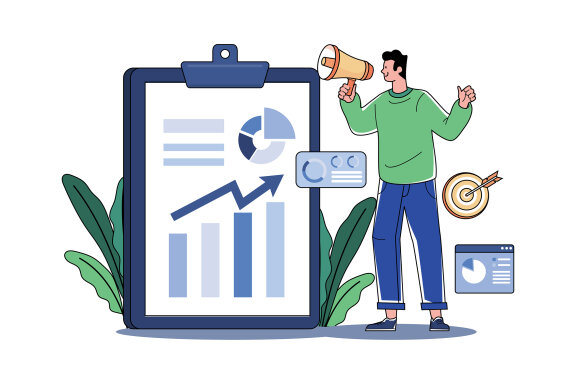 M675_Digital Marketing Illustration Pack 2