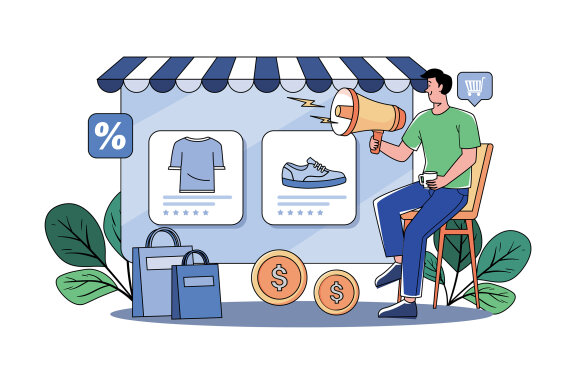 M675_Digital Marketing Illustration Pack 2