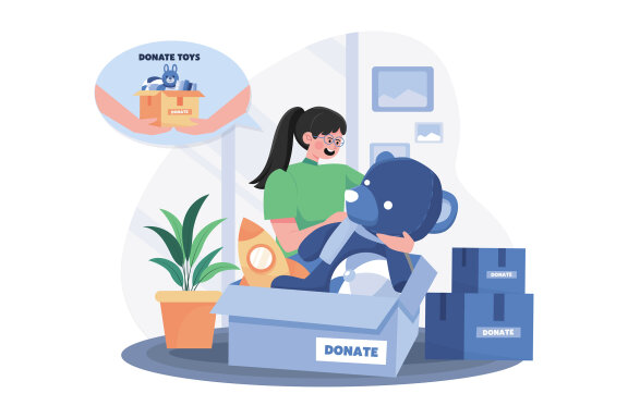 M671_Charity and Donation Illustration Pack 