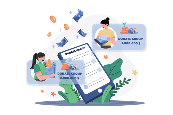 M671_Charity and Donation Illustration Pack 