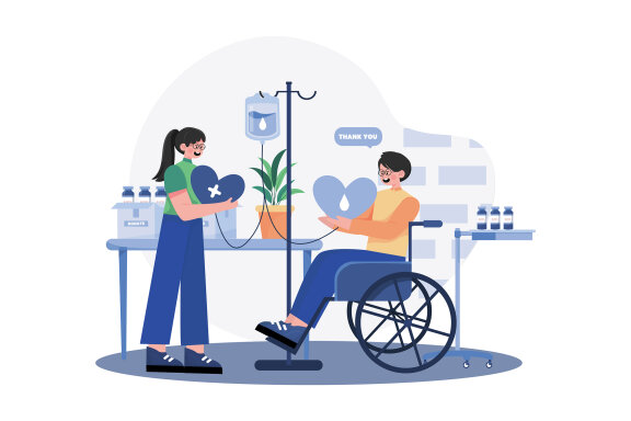 M671_Charity and Donation Illustration Pack 