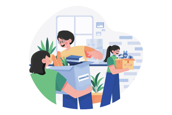 M671_Charity and Donation Illustration Pack 