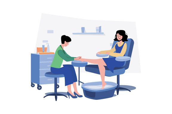 M669_Beauty Salon & Spa Illustration Pack