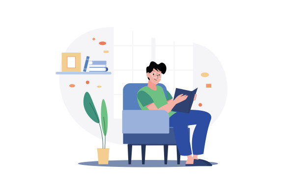 M668_Social Distancing Illustration Pack