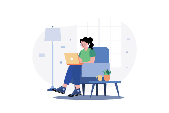 M668_Social Distancing Illustration Pack